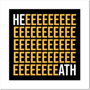 HEEEEEEEEEATH (Heath Miller) Posters and Art